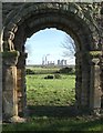 SK7685 : Chancel arch, St Helen's, South Wheatley by Neil Theasby