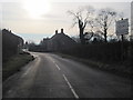 Waddington Road at Waddington village boundary