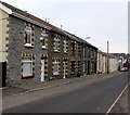 Row of houses, Highland Place, Aberdare