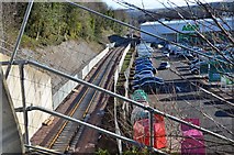 NT4936 : Railway lines reach Galashiels by Jim Barton