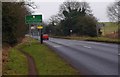 SO8780 : North Worcestershire Path crossing the A451 road, near Iverley by P L Chadwick