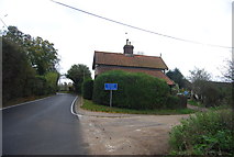 TM2450 : House, corner of Bealings Lane and Grundisburgh Rd by N Chadwick