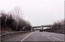 SJ2207 : Welshpool bypass approaching old railway station by John Firth