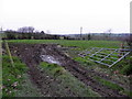 Opening to a muddy field, Urney