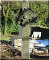 Celtic cross at St. Peter