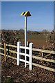SO8447 : Gas pipeline marker by Philip Halling