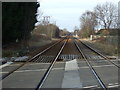 Railway heading north towards Scarborough