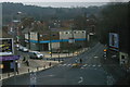 SJ6910 : Oakengates town centre, from the railway by Christopher Hilton