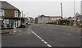 Signs pointing left along Station Road Ammanford