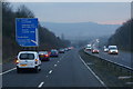 M4 eastbound at junction 45