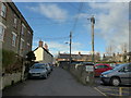 Parked cars in Magdalene Lane