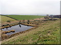 NY7062 : Pond beside South Tyne Trail, Plenmeller by Andrew Curtis