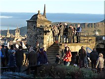 NT2573 : Edinburgh Castle visitors by kim traynor