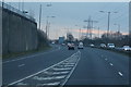 M4 eastbound at junction 44