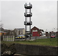 Tower and fire station,  Pontarddulais