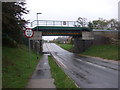 Railway bridge over Boston Road