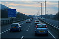 M4 eastbound towards junction 41