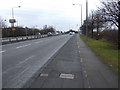 Cycle track beside Raich Carter Way (A1033)