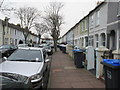 Terraced housing in Stanley Road 