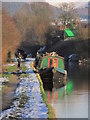 Winter moorings - The Macclesfield Canal W of A523 canal bridge