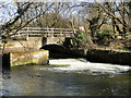 TL8395 : Sluice at Mill Carr, part of the River Wissey by Adrian S Pye