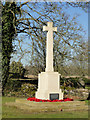 The War Memorial near East Wretham St. Ethelbert