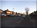 North Way at the corner of Tewkesbury Gardens