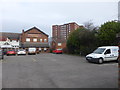 The Waverley Hotel car park