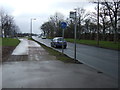 Bus stop on Bude Road