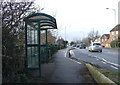 Bus stop on Hull Road (A1174), Woodmansey