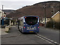 SS8695 : X7 bus in Croeserw by Jaggery