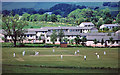 A cricket match at Huntlyburn, Melrose