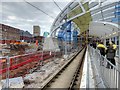 SJ8499 : Manchester Victoria Station Upgrading (February 2015) by David Dixon
