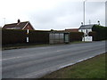 Bus stop on the A1174, Dunswell