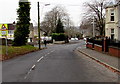 School/Ysgol road sign alongside Caecerrig Road, Pontarddulais