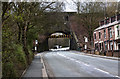 A railway bridge over Stoneclough Road