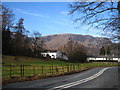 NY2514 : Cottages opposite the Scafell Hotel, Rosthwaite by Chris Holifield