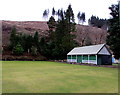 Bowling green and pavilion, Cymmer