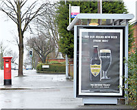J3774 : Guinness "new beer" advertisement, Belfast (February 2015) by Albert Bridge