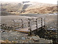 NY3517 : Footbridge near the old Greenside Mine by Chris Holifield