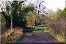 SO8687 : Minor road by Gothersley Lock, near Ashwood, Staffs by P L Chadwick