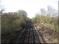 Railway at Clappers Lane