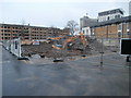Demolition site, Windsor Lane, Cardiff