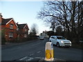 New Road at the junction of Church Road