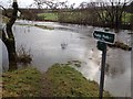 River Devon in flood