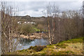 Overlooking the reservoir towards Bull Hill