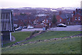 Arts centre car park below Rose Hill