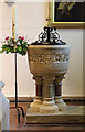 All Saints, Highgate - Font