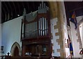 SD4698 : St James, Staveley: organ by Basher Eyre