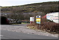 Entrance to Spelter Industrial Estate near Maesteg